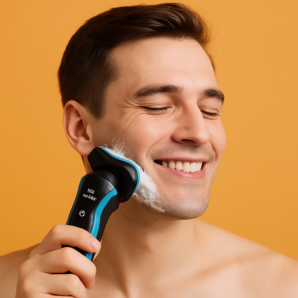4D 3-Head Cordless Electric Shaver – Men's Beard Trimmer with USB Charging (IPX7 Waterproof)-SN2203NEW