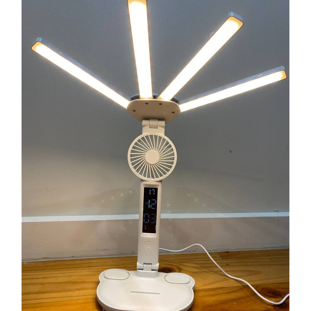 LED Dimmable Desk Lamp Bedside Study Reading Touch Light USB Lamp