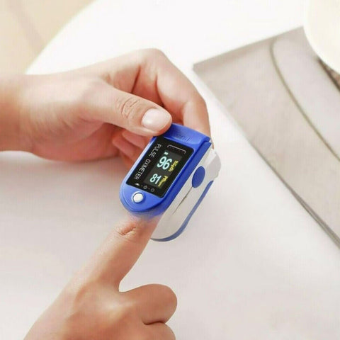 Professional Finger Pulse Oximeter Blood Oxygen Saturation Heart Rate Monitor AU