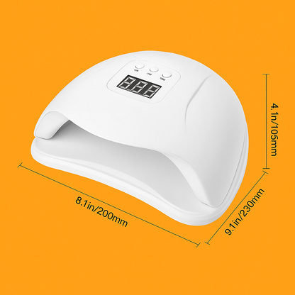 48W USB Sun Five UV LED Nail Lamp – Professional Gel Polish Dryer NEW