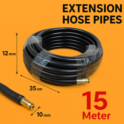 High Pressure Extension Hose 15 Meter-New