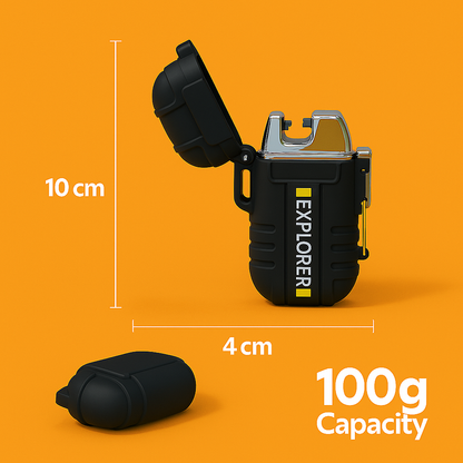 EXPLORER Rechargeable Windproof Waterproof Lighter – USB Electric Arc-NEW