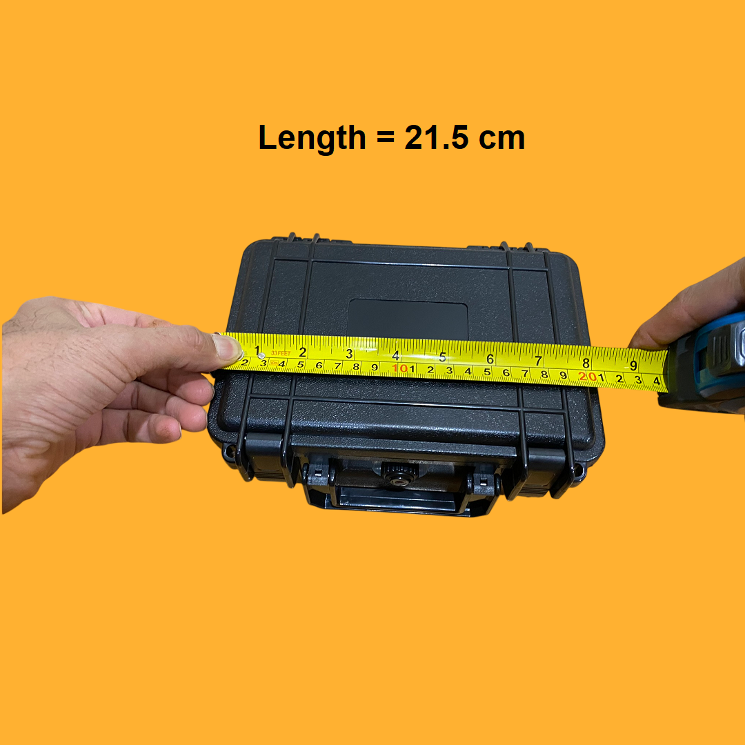 Waterproof Hard Carry Tool Case – Portable Camera Storage Box with Foam-NEW