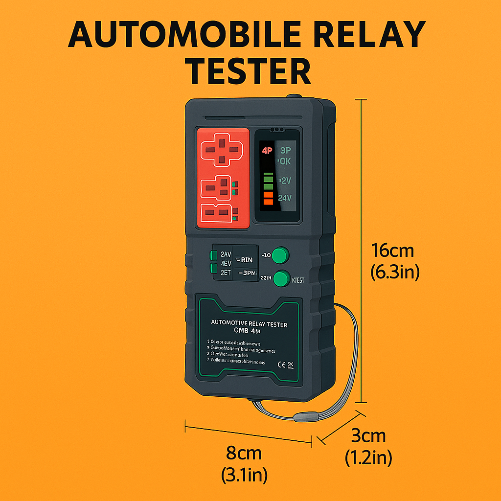 12-24V Automotive Electronic Relay Tester-New