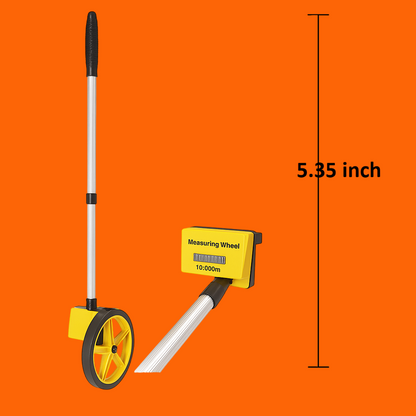 Measuring Wheel Tape Adjustable Distance Meter Wheel New