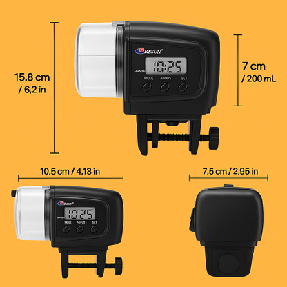 Automatic Fish Food Feeder – Digital LCD Timer for Aquarium & Pond-NEW