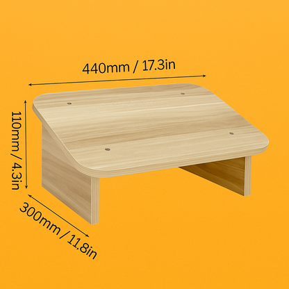 Wooden Non-Slip Desk Foot Rest Stool-NEW