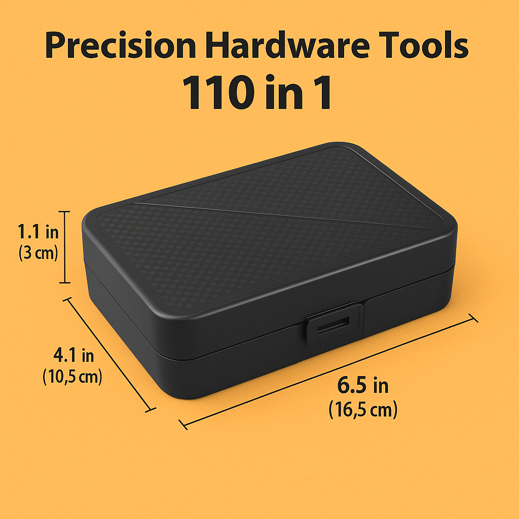 170-in-1 Precision Screwdriver Set – Electronics Repair Tool Kit (Black & Purple)-NEW