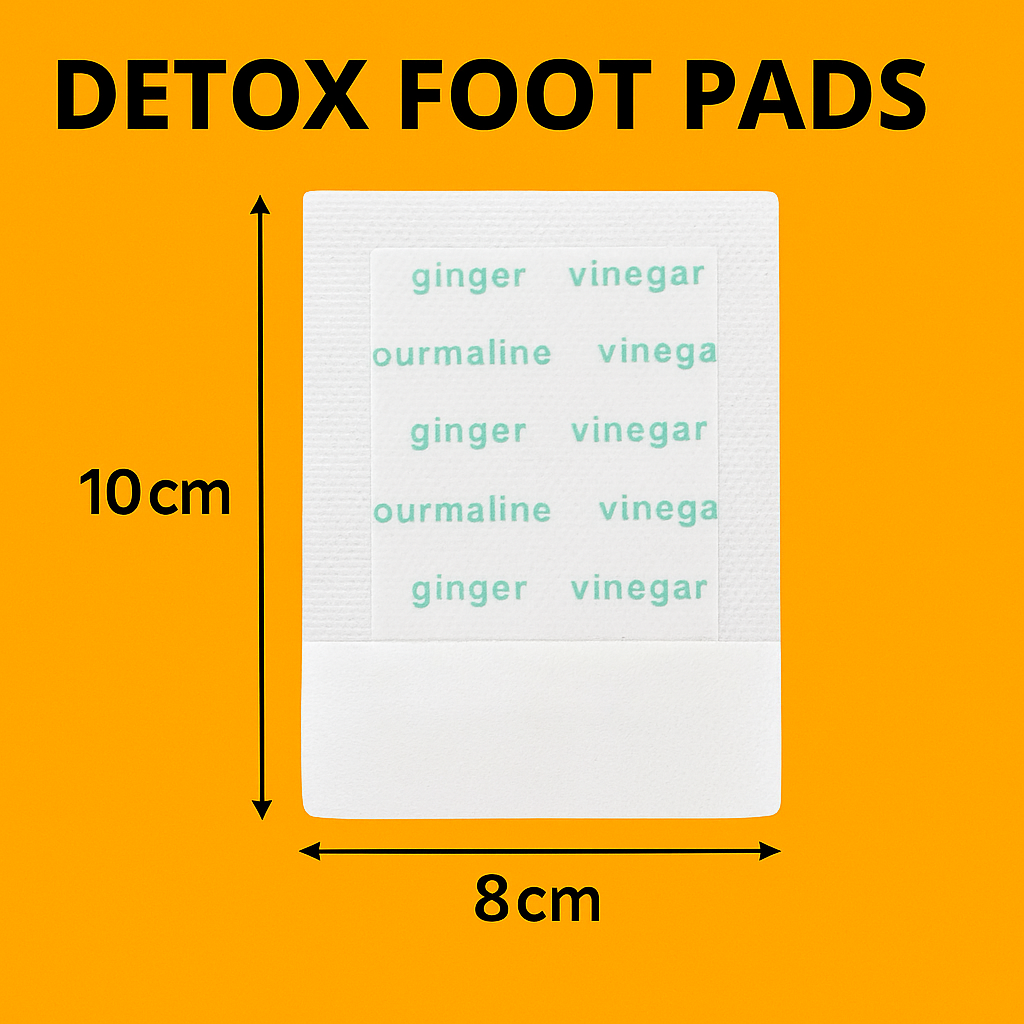 Detox Foot Pads Natural Toxin Removal – 10PCS to 400PCS Adhesive Patches -NEW