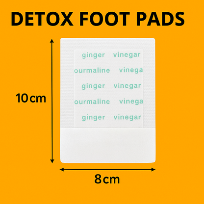 Detox Foot Pads Natural Toxin Removal – 10PCS to 400PCS Adhesive Patches -NEW