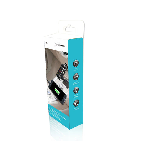 FM Transmitter Wireless Bluetooth Car Kit Handsfree Car Charger MP3 Player USB