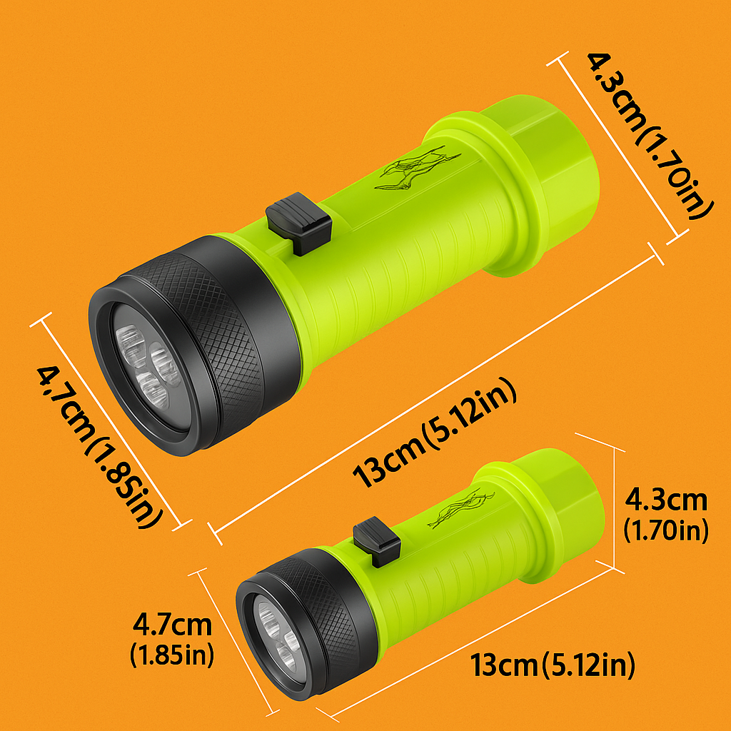 Rechargeable LED Flashlight-NEW
