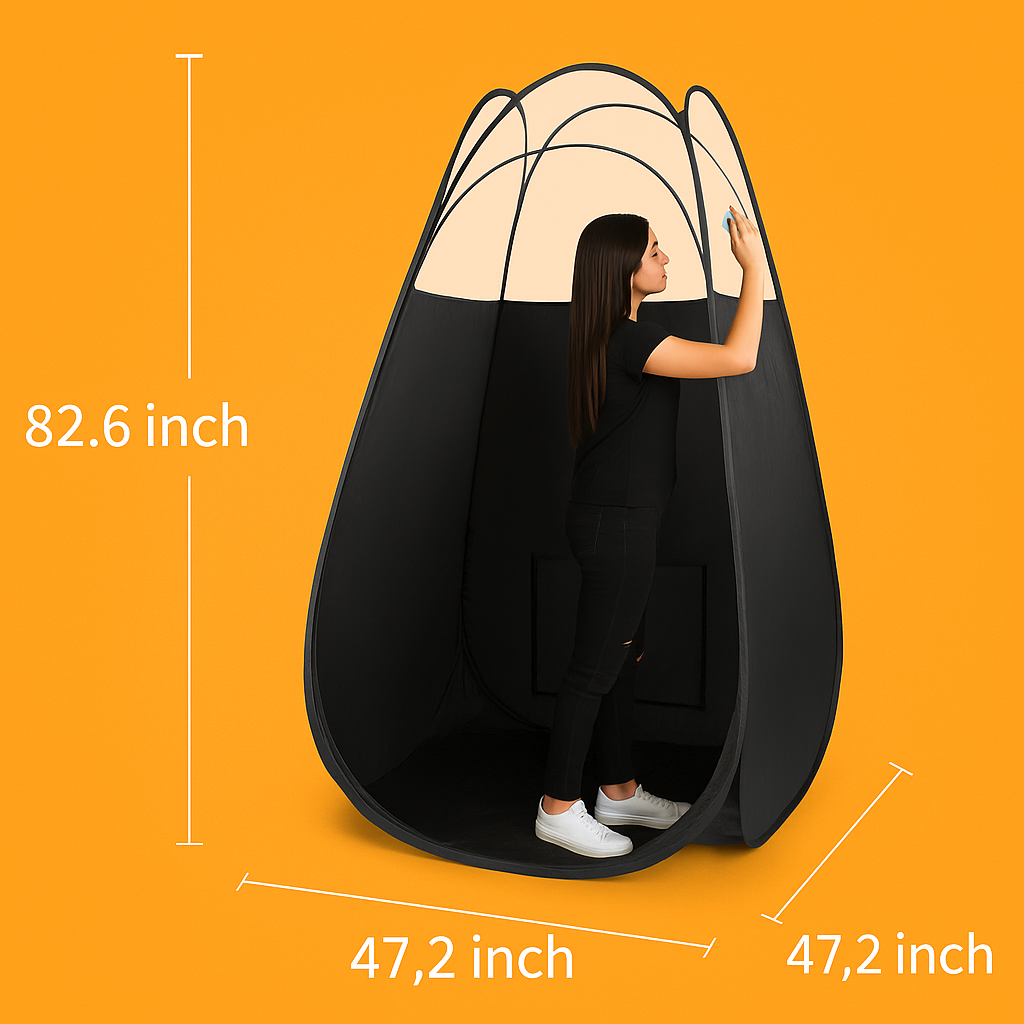 Spray Tan Tent Pop Up Sunless Body Tanning Sun Care Carry Portable Airbrush Skin-NEW