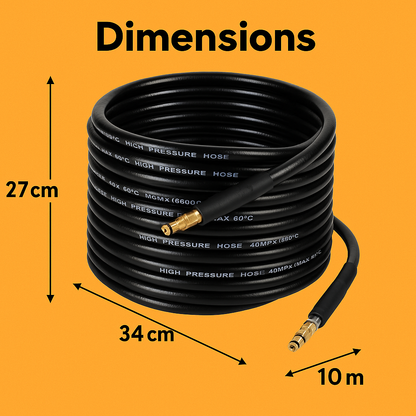 High Pressure Extension Hose 10 Meter–New