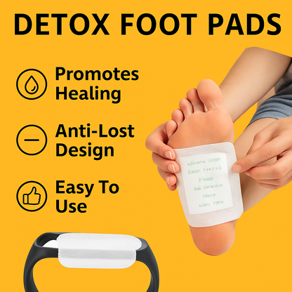 Detox Foot Pads Natural Toxin Removal – 10PCS to 400PCS Adhesive Patches -NEW