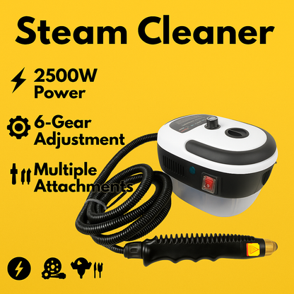 2500W High Temperature Steam Cleaner Machine – 6-Speed Adjustable Handheld Steamer -NEW