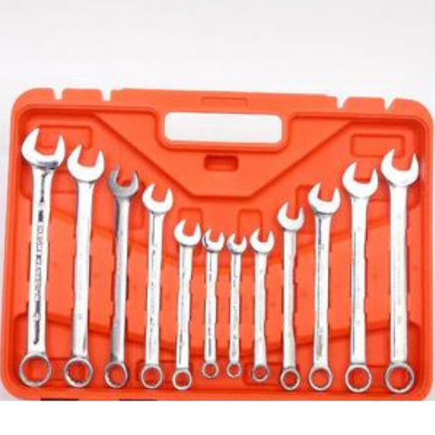 37x Combination Spanner Set Portable Impact Socket Set Socket Wrench Ratchet Set