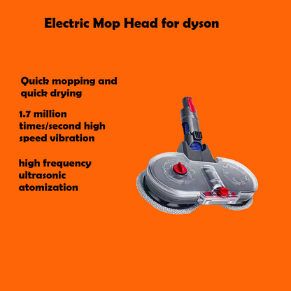 Electric Mop Head Attachment for Dyson V7 V8 V10 V11 V15 – Wet & Dry Floor Cleaner-NEW