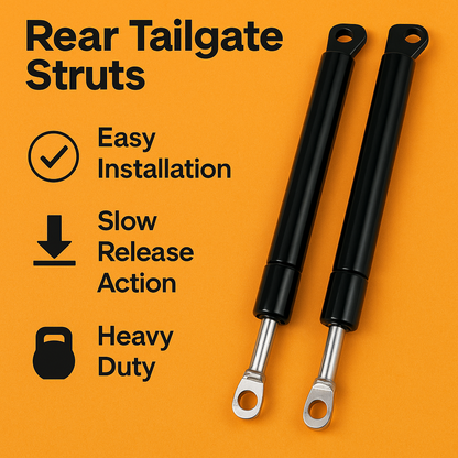 2X Rear Tailgate Struts – Slow Down Gas Damper for Ford Ranger PX / Mazda BT50-NEW