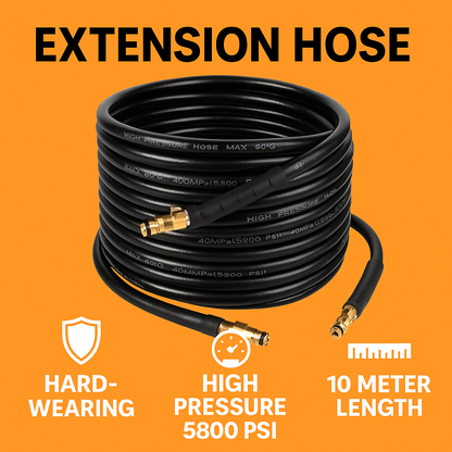 High Pressure Extension Hose 10 Meter–New