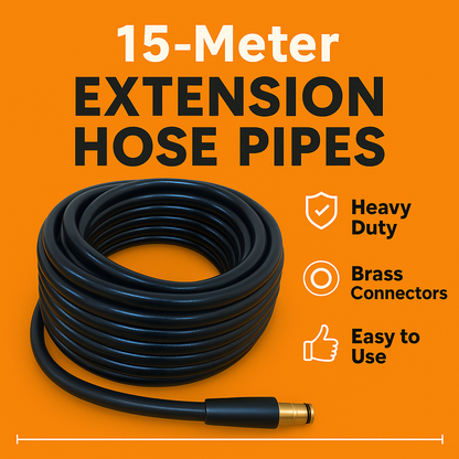 High Pressure Extension Hose 15 Meter-New