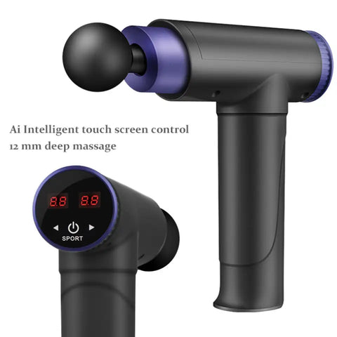 8 Heads Massage Gun Percussion Vibration Muscle Relaxing Therapy Deep Tissue