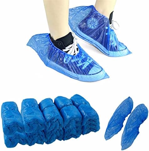 100-500x Disposable Plastic Shoe Covers Rain Overshoes Protector Waterproof