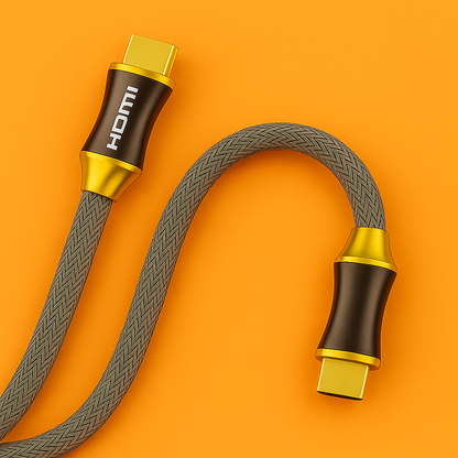 4K Braided HDMI Cable– High Speed Ultra HD (1M–10M) New