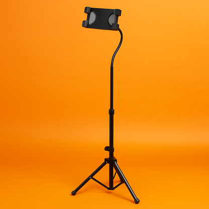LIUGAST Tripod Stand for Tablet and Smartphone with Adjustable Height-NEW