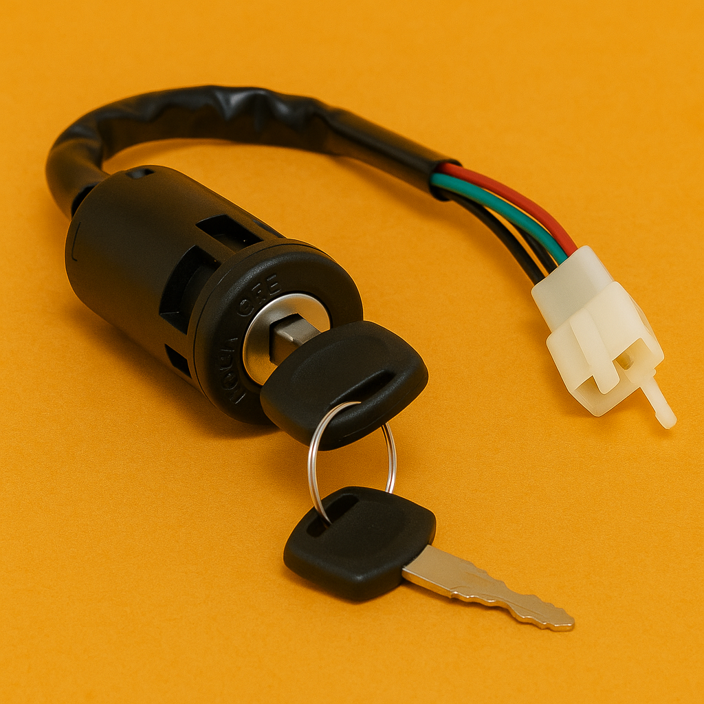 4 Wire Ignition Key Barrel Switch-NEW