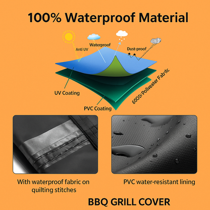 Waterproof BBQ Grill Cover-New