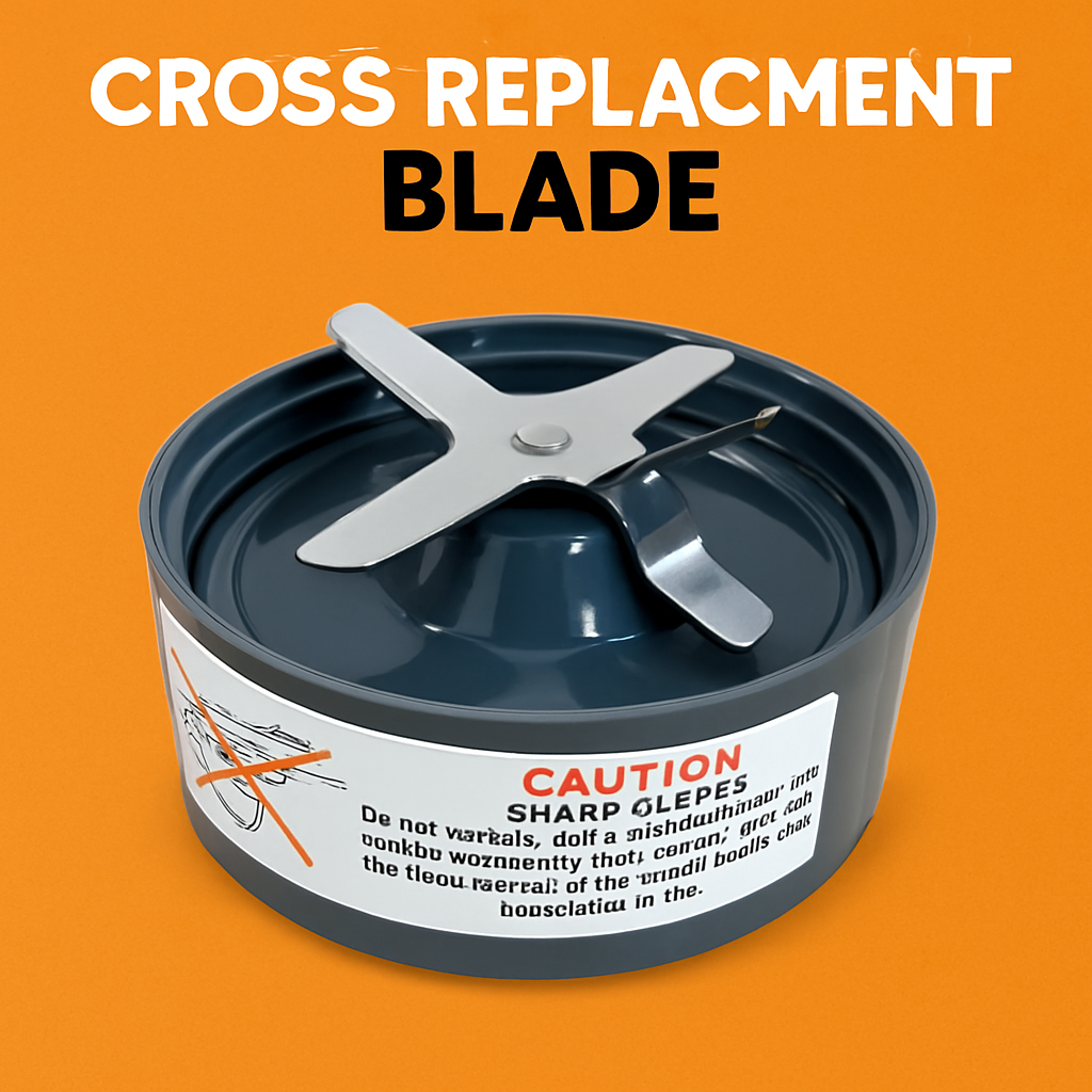 Extractor Cross Blade Replacement for NutriBullet 600W 900W Pro Series -NEW