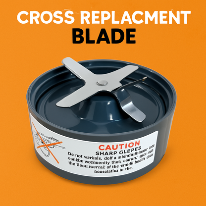 Extractor Cross Blade Replacement for NutriBullet 600W 900W Pro Series -NEW