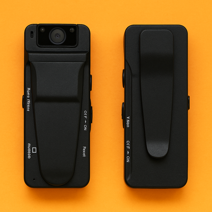1080P Mini Police Body Camera with 180° Rotation & IR Night Vision-NEW