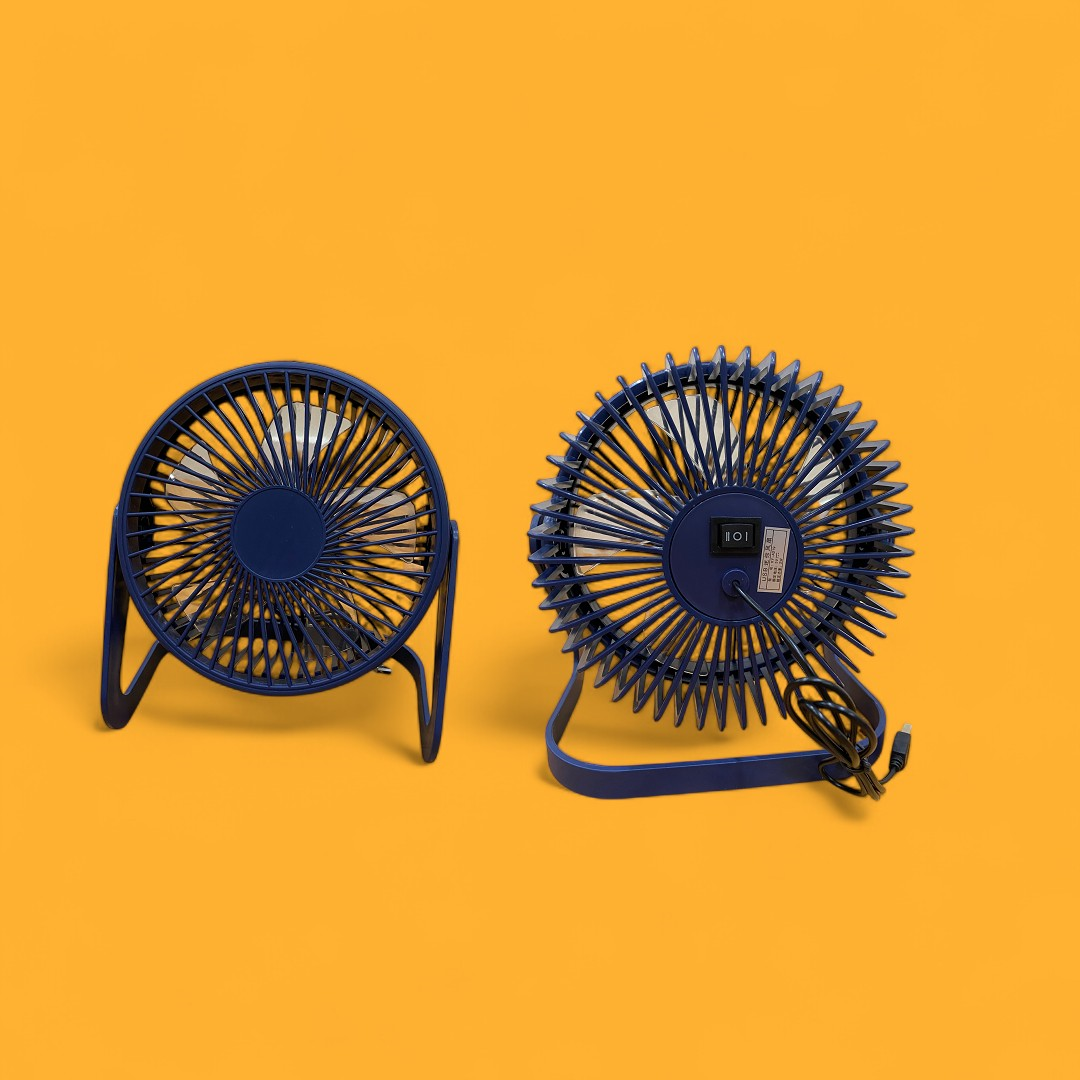 USB Small Cooling Fan – Quiet, Powerful Desk Fan with Adjustable Tilt-NEW