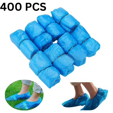 100-500x Disposable Plastic Shoe Covers Rain Overshoes Protector Waterproof