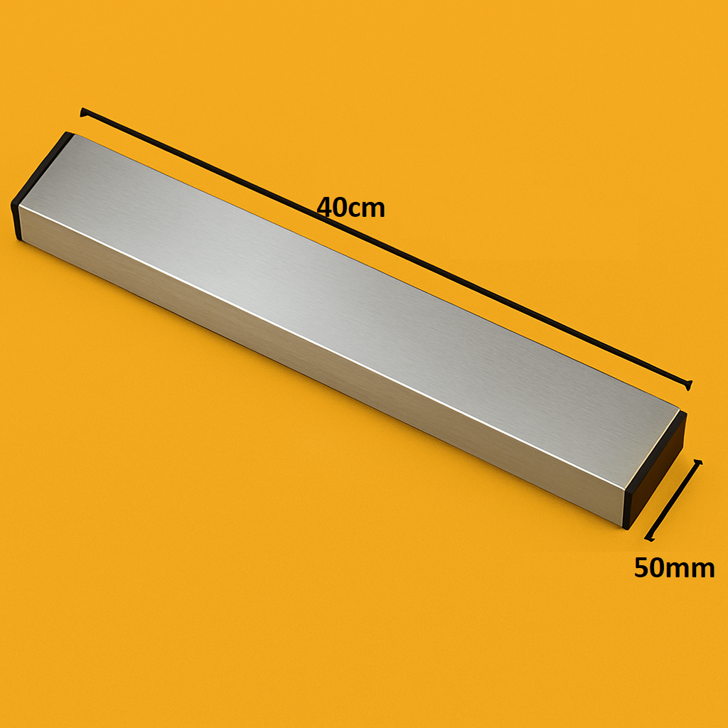 40/50cm Stainless Steel Magnetic Rack Knife Holder Tool Shelf Magnet AU-NEW