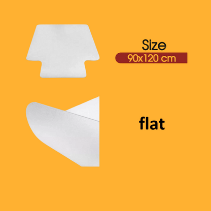 Office Chair Floor Mat Protector- Gripper (Carpet) & Flat (Hard Floor)-NEW