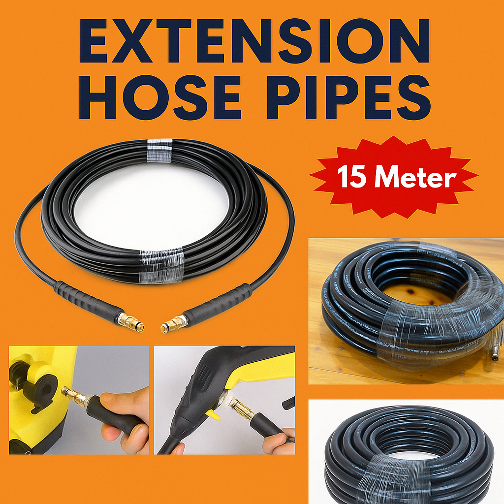 High Pressure Extension Hose 15 Meter-New
