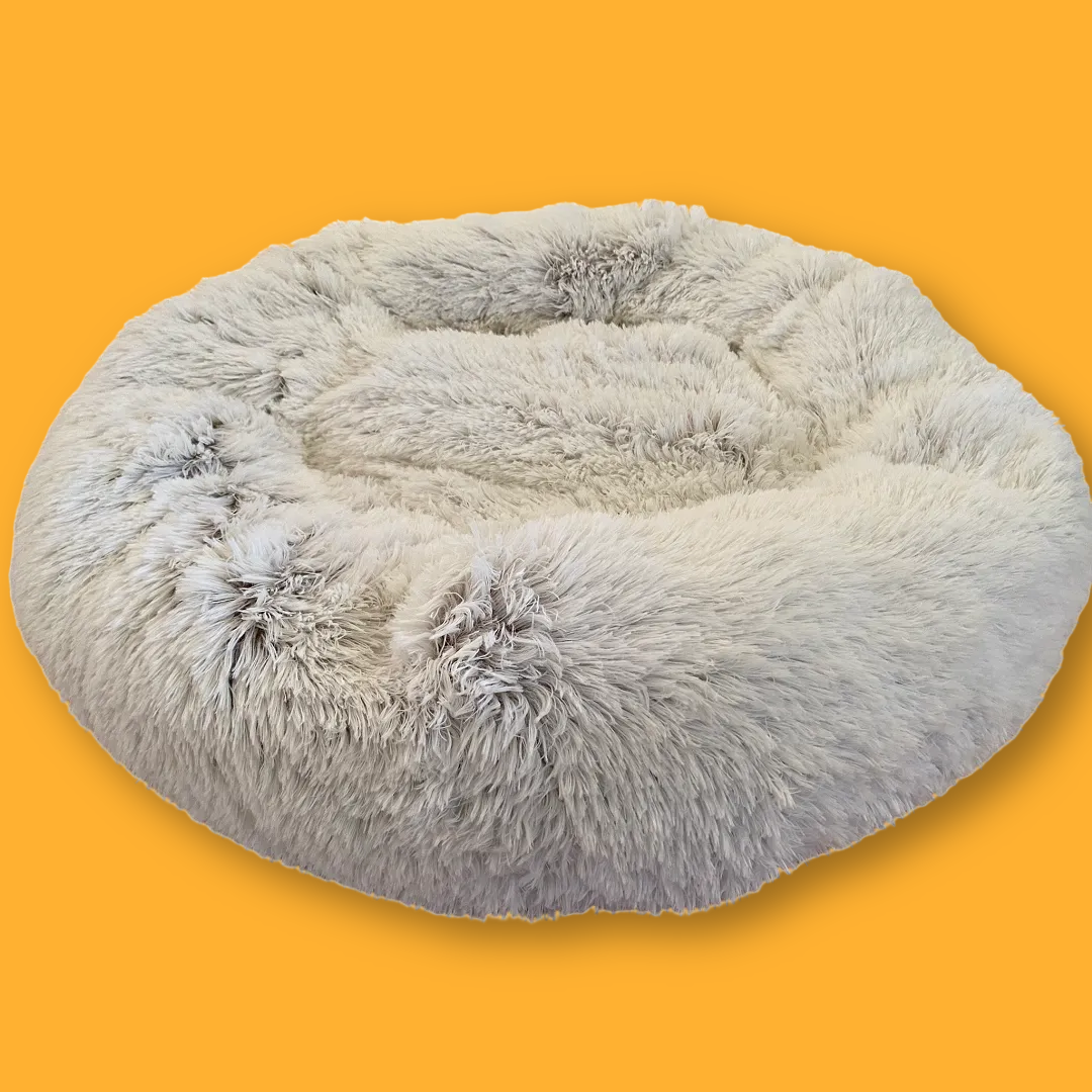 Dog Calming Pet Bed Large 90cm– Anti-Anxiety Plush Bed New