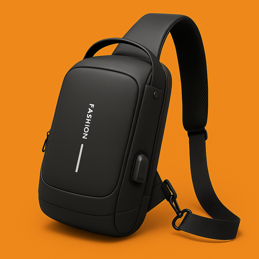 USB Charging Anti-Theft Shoulder Bag-NEW