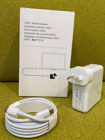 61W USB-C Power Adapter Charger Cable for Apple Macbook Air Pro Laptop