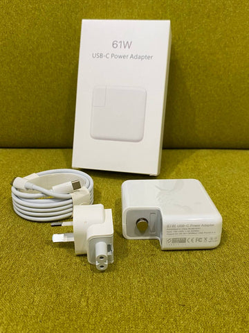 61W USB-C Power Adapter Charger Cable for Apple Macbook Air Pro Laptop