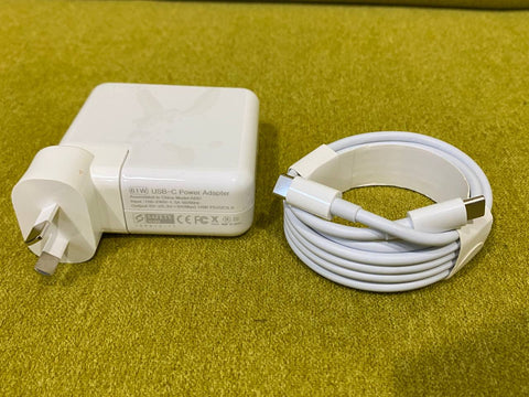 61W USB-C Power Adapter Charger Cable for Apple Macbook Air Pro Laptop