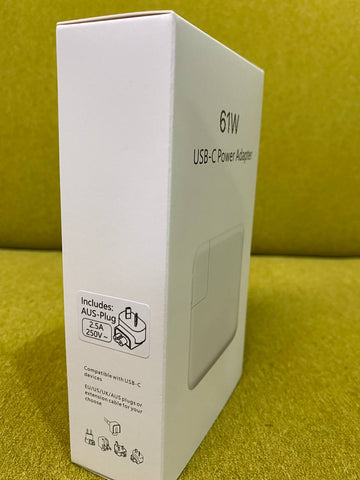 61W USB-C Power Adapter Charger Cable for Apple Macbook Air Pro Laptop