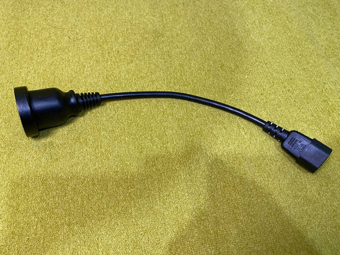 30cm IEC C14 to 3-pin Female Australia Power cable UPS to normal PC plug
