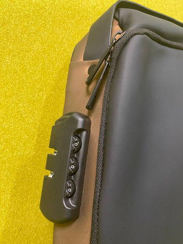 Anti-Theft Chest Bag with Password Lock Sport Sling Man's Shoulder Crossbody Au