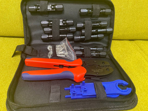 Solar Crimper MC4 PV Crimping Pliers Cable Terminals Tool Panel Cable Connector