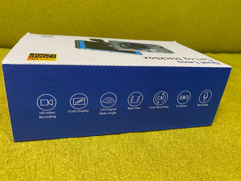 1080P Car Dash Camera Dual Front Rear Video DVR Recorder Night Vision G Sensor