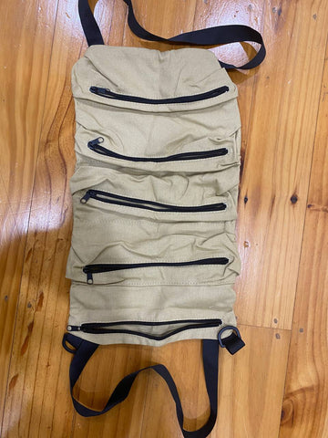 Tool Roll Organizer Tool Roll Up Canvas Bag Tool Large Wrench Super Big Pouch